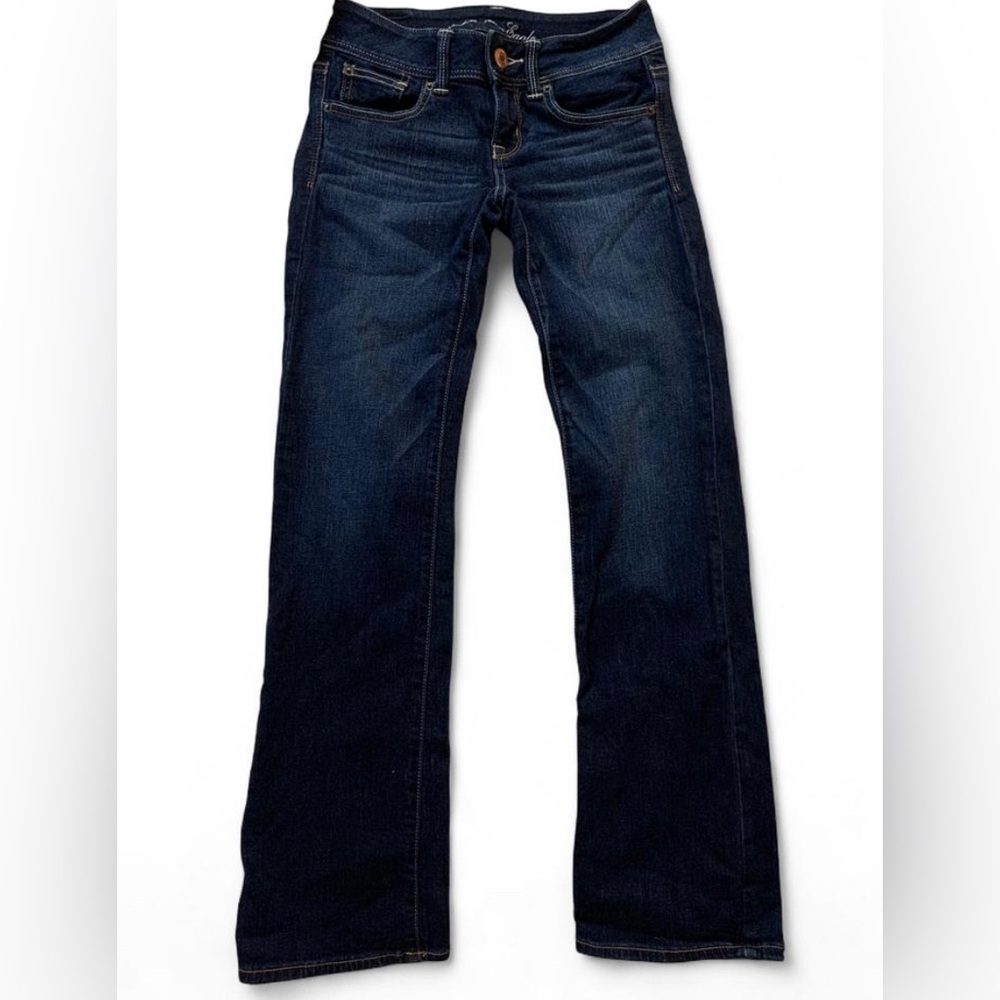 American Eagle Outfitters Dark Blue Flare Jeans
